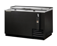 BOTTLE COOLER 50", BLACK - 115V (15CFT)