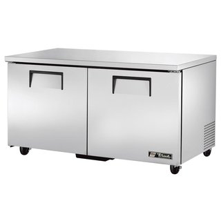 UNDERCOUNTER COOLER 60", 2 DOOR SS - 115V (17.8CFT) TBD