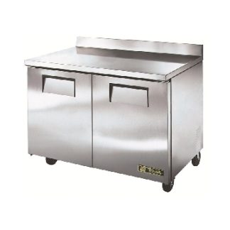 WORKTOP COOLER 48", 2 DOOR SS - 115V (12.85CFT)