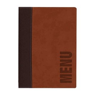 MENU COVER TRENDY BROWN TBD