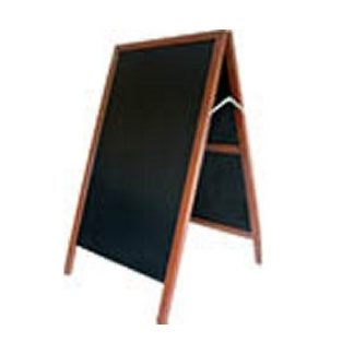 SANDWICH BLACK BOARD MAHOGANY