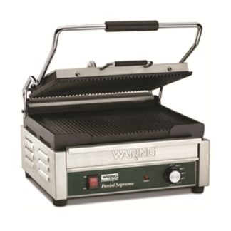 PANINI GRILL, GROOVED PLATES - 120V