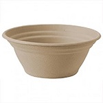 FIBER BARREL BOWL 8oz - CASE OF 10 PACK
