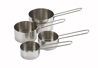 MEASURING  CUP SET 4PC SS