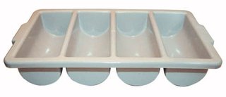 CUTLERY BIN 4 COMP GRAY TBD