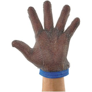 METAL MESH GLOVE LARGE