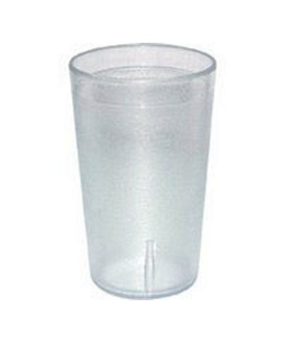 TUMBLER PEBBLED 9.5oz. CLEAR