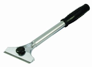 12" GRILL SCRAPER W/ 4" BLADE