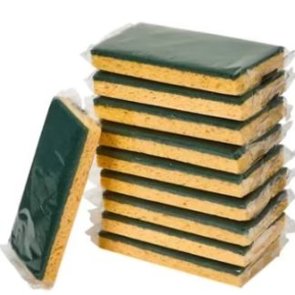 SPONGE GREEN/YELLOW - CASE OF 20 EACH