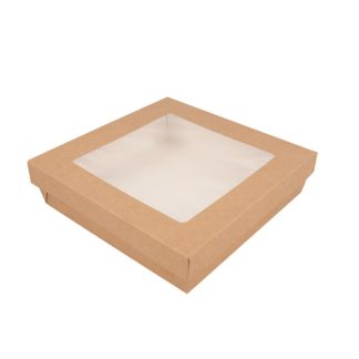 TAKE OUT WINDOW BOX LARGE - CASE of 8 PACK