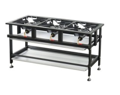 GAS RANGE 52" - 3 BURNER W/LEGS (132CM)