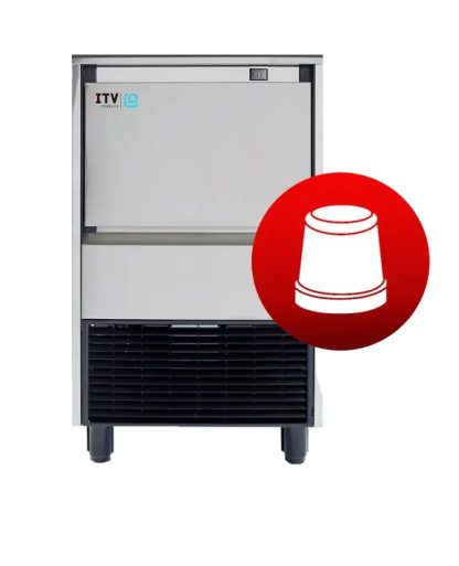 ICE MACHINE W/BIN, GOURMET CUBE - 115V (121LBS/55KG)