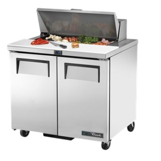 PREPARATION COOLER 36", 2 DOOR SS - 115V (9.0CFT)