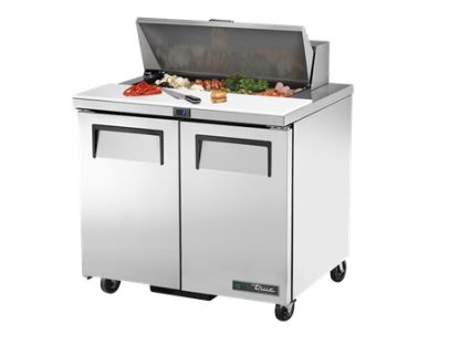 PREPARATION COOLER 36", 2 DOOR SS - 115V (9.0CFT)
