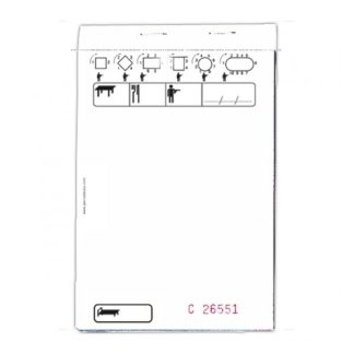 STANDARD ORDER PAD TRIPLICATES - PACK OF 10 EACH