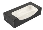 SUSHI WINDOW BOX MEDIUM BLACK - PACK OF 50 EACH