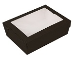 WINDOW FOLDING BOX BLACK - PACK OF 25EA