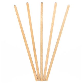 STIRRERS 5.5" WOOD - CASE OF 10 BOX