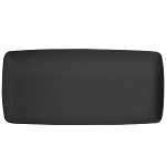 RECTANGLE PLATE 14X6.5" ONYX - DZN of  12