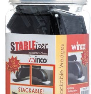TABLE WEDGES BLACK - each of  0,013