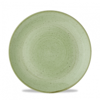 STONECAST SAGE GREEN EVOLVE COUPE PLATE 9"