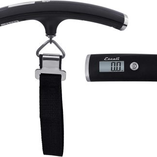 VELLO SLIMLINE LUGGAGE SCALE 110LBS/50KG BLACK