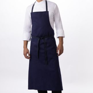 TRAVEL BIB APRON BLUE - EACH