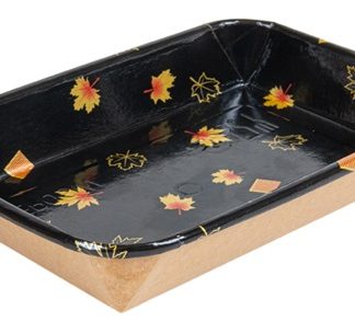 SUSHI CONTAINER BLACK 16.5X12X2.4CM - CASE OF 12 PACK