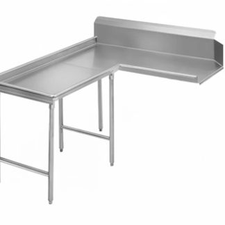 DISH TABLE CLEAN 107", LEFT MOUNT SS - ISLAND STYLE (272CM) TBD