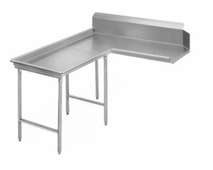 DISH TABLE CLEAN 107", LEFT MOUNT SS - ISLAND STYLE (272CM) TBD