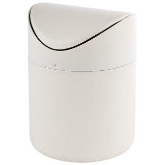 TABLE GARBAGE BIN WHITE - EACH