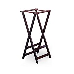 TRAY STAND 38" MAHOGANY