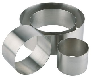 MOUSSE RING ROUND 10CM
