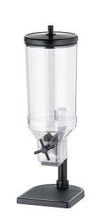 CEREAL DISPENSER BLACK