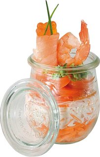 WECK-GLASS 220ML W/COVER