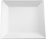 PLATTER SQUARE WHITE 26x26cm