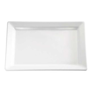 PLATTER RECT 30X21CM WHITE