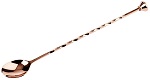 BAR SPOON W/MUDDLER COPPER