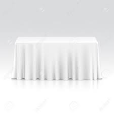TABLE CLOTH 72"X120" WHITE - EACH