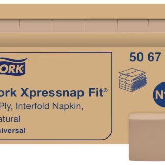 XPRESSNAP FIT REFILL NAPKIN 1PLY NATURAL - CASE OF 8640 EACH