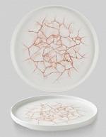 WALLED PLATE 10-2/8" KINTSUGI