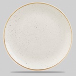 COUPE PLATE 11.25" BARLEY WHT