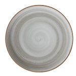 PLATE COUPE 6.5" GREY