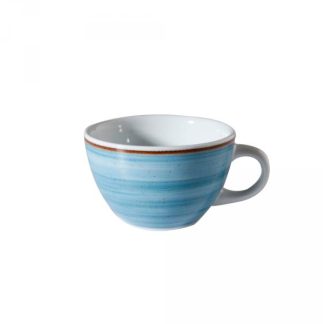 TEA CUP ROUND 7.7oz BLUE