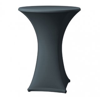 COCKTAILTABLE COVER SAMBA BLACK - EACH
