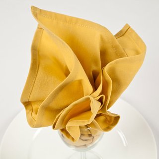 NAPKIN 20X20" GOLD - DOZEN