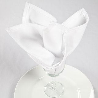 NAPKIN 20X20" WHITE TBD - DOZEN