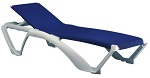 MARINA SUN LOUNGER BLUE - EACH