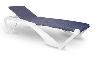 MARINA SUN LOUNGER BLUE JEANS - EACH