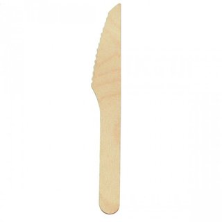 CUTLERY KNIFE WOOD - PACK OF 100 EACH